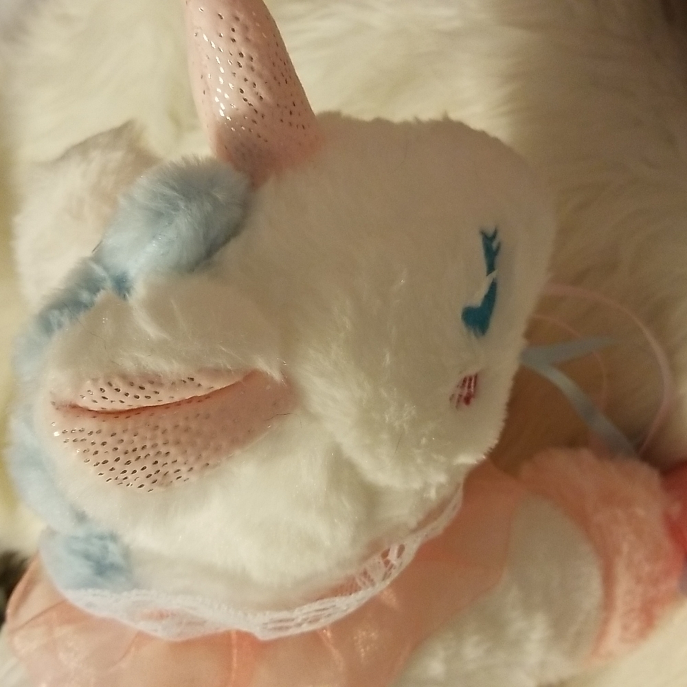UNICORN  🩷Plush🩷 Purse 🩷(Pink & Blue) - Picture 8 of 9